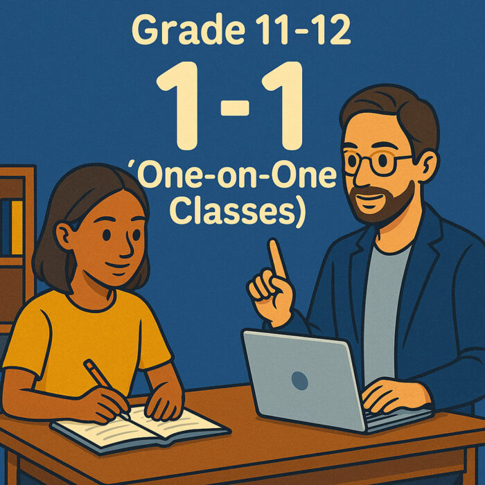 1:1 Personalized Classes – Grade 11 to 12 - Image 1