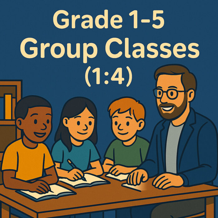 1:4 Group Classes – Grade 1 to 5 - Image 1
